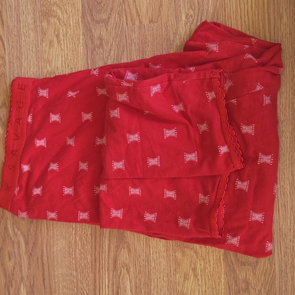 Savage X Cotton Jersey Legging XL 1X Goji Berry Red X Print - Picture 5 of 7